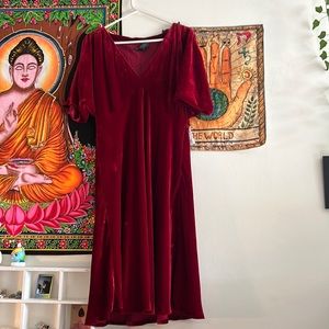 Red size 14 elegant dress